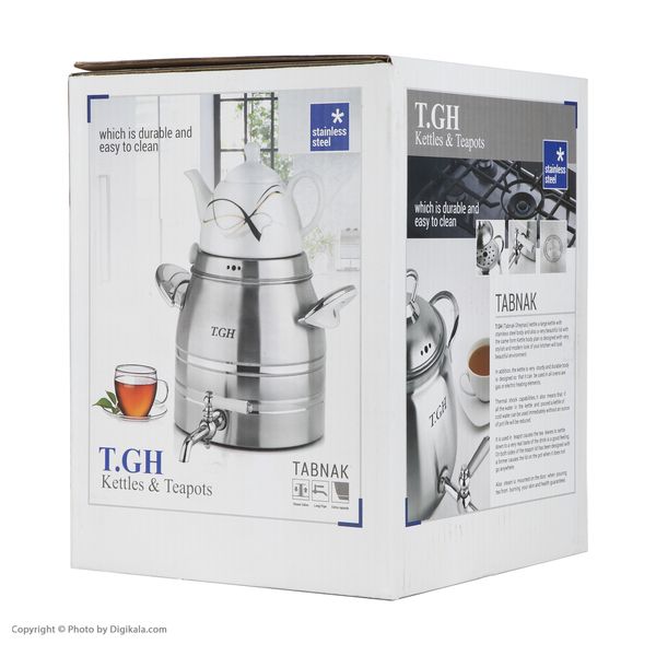 ست کتری و قوری تی جی اچ مدل 8475