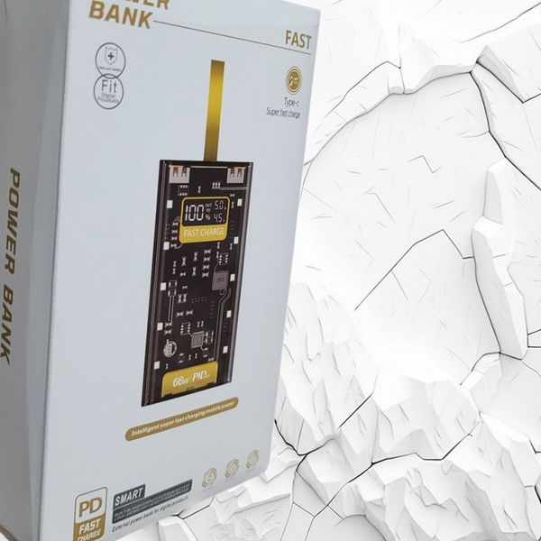 پاوربانک مدل 66W PD ظرفیت 20000 میلی آمپر ساعت