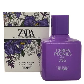 ادوپرفیوم زنانه اسکلاره مدل Ceries Peonies zara با رایحه شیرین حجم 100 میلی‌لیتر