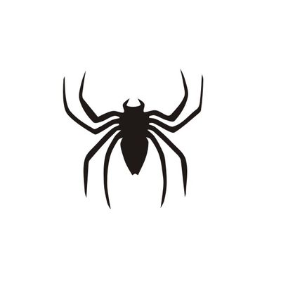 برچسب بدنه خودرو لیزارد مدل فانتزی طرح spider کد LZD-793