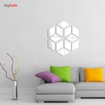 آینه پلکسی گلس دکو وسنا مدل P2007 دوازده تکه