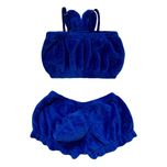 ست نیم تنه و شلوارک راحتی دخترانه مدل لبوبو