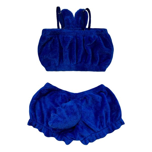 ست نیم تنه و شلوارک راحتی دخترانه مدل لبوبو