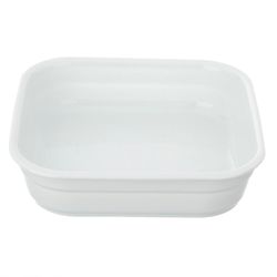 ظرف سرو چینی زرین ایران مدل مربع درجه 3