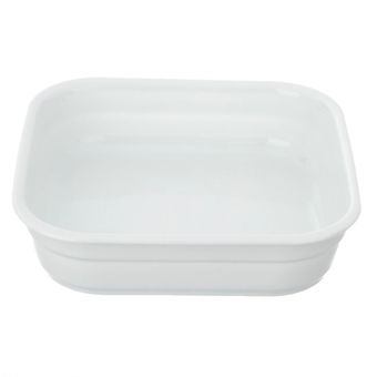 ظرف سرو چینی زرین ایران مدل مربع درجه 3