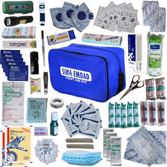 کیف کمکهای اولیه سینا امداد مدل AB002B مجموعه 100 عددی