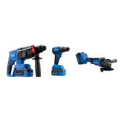 دریل پیچ گوشتی ویوارکس مدل VR2403-BCK مجموعه سه عددی