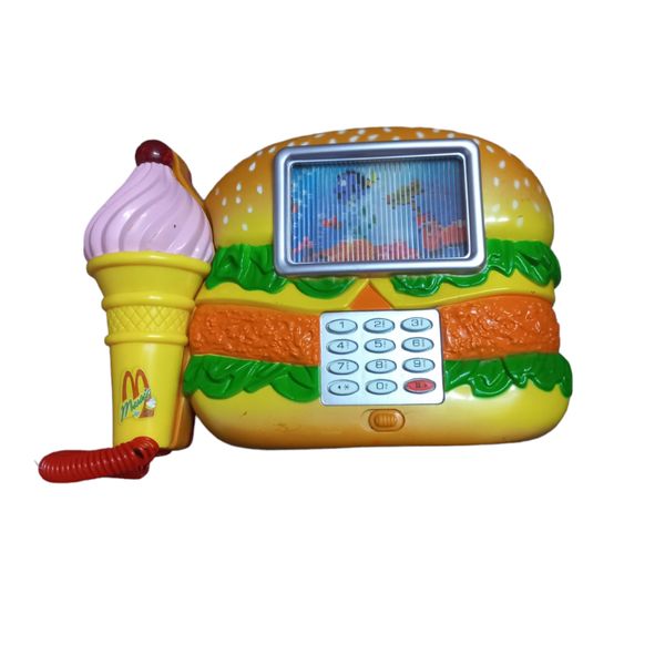 ست اسباب بازی لوازم خانه مدل تلفن همبرگر