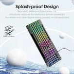 کیبورد پی های تک مدل RGB x260 Professional