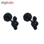 پیرسینگ گوش طرح نت موسیقی کد Ps05 بسته 2 عددی