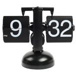 ساعت رومیزی مدل ورقه ای Flip Clock مشکی