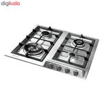 اجاق گاز صفحه‌ای چهار شعله استیل البرز مدل S-4605