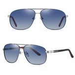 عینک آفتابی مردانه آلبرت وگ مدل 6306C05-P128 Polarized Avantgarde Visionary