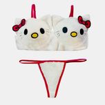 ست شورت و سوتین زنانه مدل کیتی