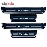 برچسب پارکابی خودرو کد SK047 مناسب برای پراید مجموعه 4 عددی*325