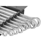 آچار یکسر تخت و یکسر رینگی رونیکس مدل RH2101 مجموعه 8 عددی