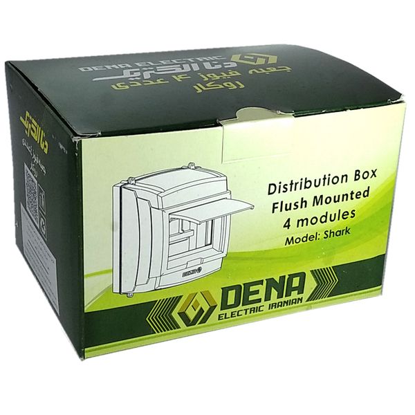 جعبه فیوز 4 عددی دنا الکتریک ایرانیان مدل روکار کد HB1