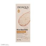 فوم شستوشوی صورت بی آکوا مدل Rice Raw مناسب برای انواع پوست وزن 100 گرم