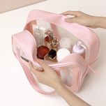 کیف لوازم آرایش زنانه مدل wash bag سایز بزرگ
