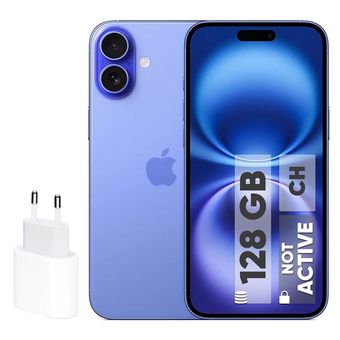گوشی موبایل اپل مدل iPhone 16 CH دو سیم کارت ظرفیت 128 گیگابایت و رم 8 گیگابایت - به همراه شارژر