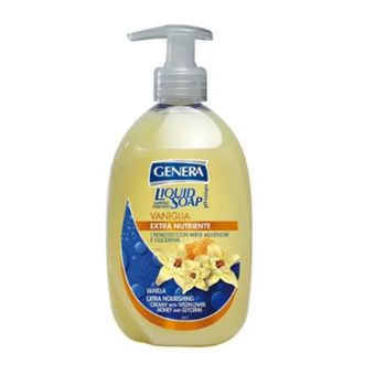 مایع دستشویی جنرا مدل Nutriente حاوی عصاره وانیل حجم 500 میلی لیتر