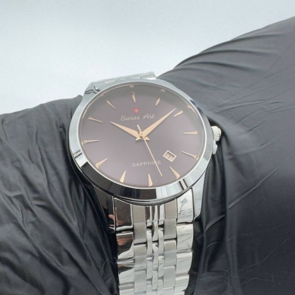 ساعت مچی عقربهای کوارتز مردانه سوئیس آرت مدل ANT018ST0006