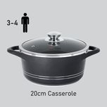 قابلمه ام جی اس سری ایتالیا مدل B سایز 20