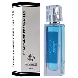 ادو پرفیوم مردانه فراگرنس پرشیا 116 مدل دایویدف کول واتر با رایحه خنک  حجم 35 میلی لیتر