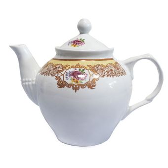 قوری چینی وینچی مدل روژین سایز هیئتی کد 210