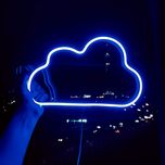 چراغ نئونی دیواری طرح ابر