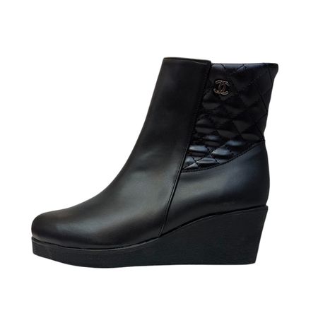 نیم بوت زنانه مدل NGD 452 بیاله رنگ مشکی