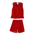 ست تاپ و شلوارک راحتی نوزادی مدل MDSS-CH2421