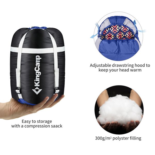 کیسه خواب کینگ کمپ مدل KS2023