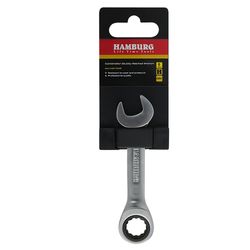 آچار یکسر تخت یکسر جغجغه ای هامبورگ مدل HA -8MM سایز 8 میلی متر