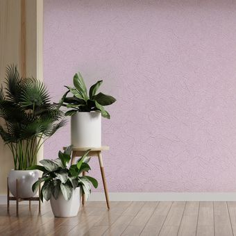 کاغذ دیواری ساده رنگ صورتی ملایم