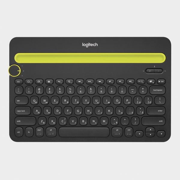 کیبورد بی سیم لاجیتک مدل K480، سوییچ ممبران ، TenKeyLess