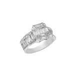 انگشتر نقره زنانه مدل RI E63