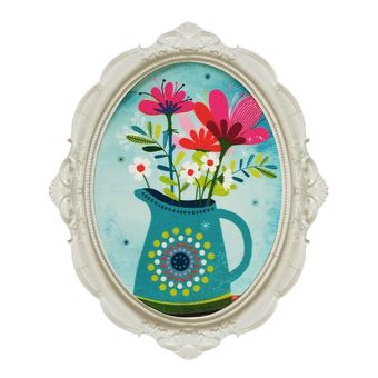 تابلو مدل نئوکلاسیک طرح گل 01