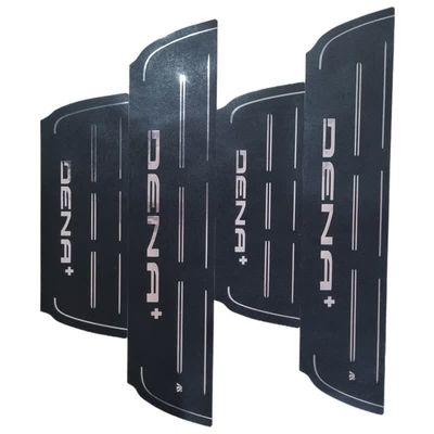 برچسب پارکابی خودرو امیران اسپرت طرح چرم کد 2025029 مناسب برای دناپلاس مجموعه 4 عددی