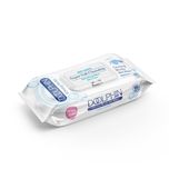 دستمال مرطوب پاک کننده آرایش دلفین مدل 001 بسته 60 عددی