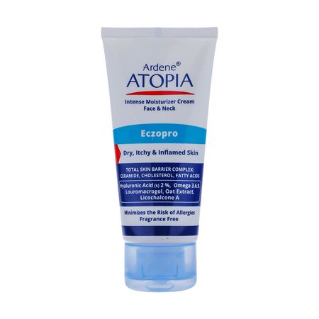 کرم مرطوبکننده قوی آردن آتوپیا، مدل ECZOPRO، مناسب پوستهای خشک و حساس، با عصاره جو دوسر، حاوی هیالورونیک اسید 2 درصد، امگا 3،