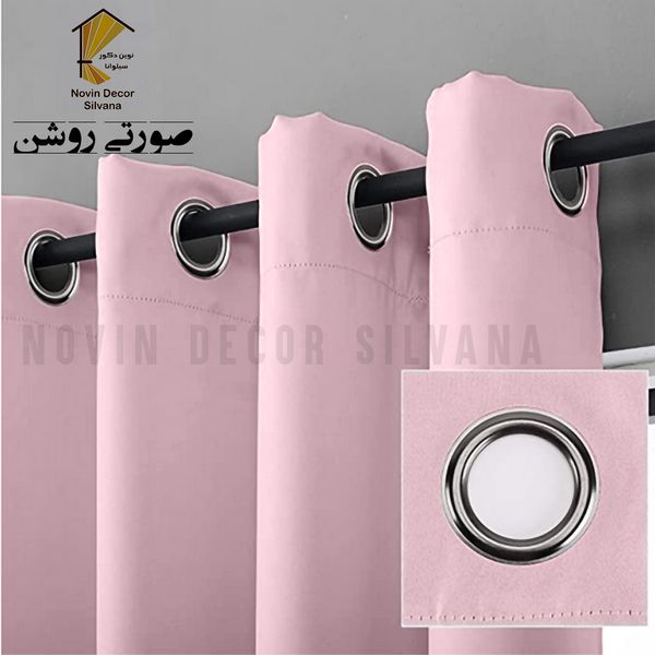 پرده نوین دکور سیلوانا مدل کتان کد 230 1 سایز 230 × 140 سانتی متر