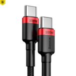 کابل دوسر USB-C بیسوس طول 2 متر مدل Cafule PD2.0
