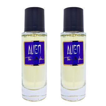 عطر جیبی زنانه  نیو پرستیژ کالر مدل Thierry Mugler Alien حجم 35 میلی‌لیتر