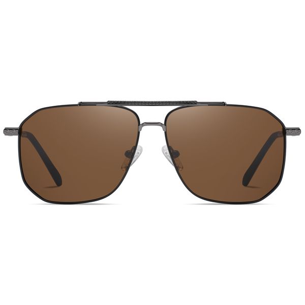 عینک آفتابی مردانه آلبرت وگ مدل JS8538C85-P02 Polarized Avantgarde Visionary