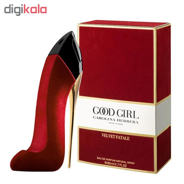 تستر ادو پرفیوم زنانه کارولینا هررا مدل Good Girl Velvet Fatale حجم 80 میلی لیتر