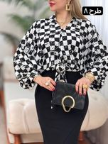 شومیز الیزه حلقه ای 2763