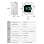 زنگ بی سیم مدل 2T195-BB مجموعه سه عددی