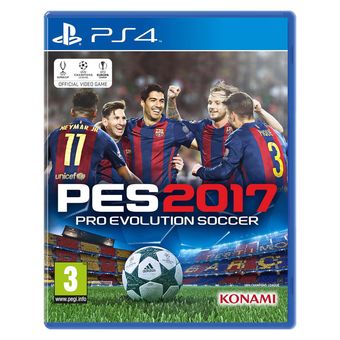 بازی PES 2017 نسخه استاندارد مخصوص PS4