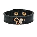 دستبند چرمی زنانه مدل MDSS-CE6473